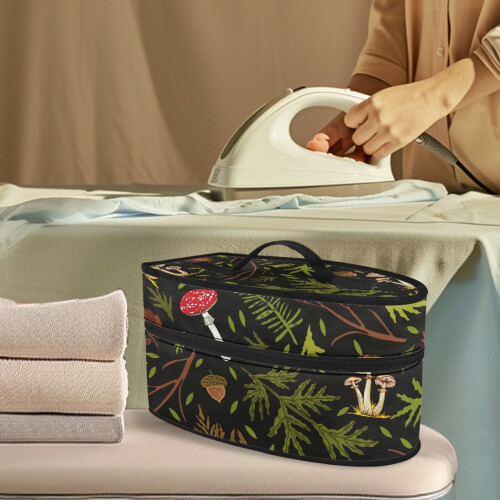 Mushrooms Pattern Steamer Iron Storage Bag for Full-Size 1