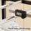 Black Plastic Shoe Rack Small Modern 3-Tier 7