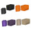 Trading Card Deck Box PU Leather 4 pcs Black Orange 5
