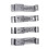 Trailer License Plate Bracket Metal 4-Pack 4