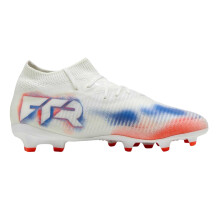 (1 UK, White/Black/Red) Puma Childrens/Kids Future 8 Pro Artificial Ground Football Boots