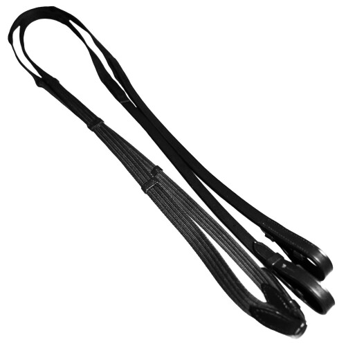 (Full, Black) Hy Continental Reins