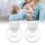 Milk Pump Portable Automatic Breast Pump White 2pcs 7