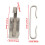 Roof Heating Cable Clips 25 Pack Easy Install 3