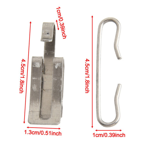 Roof Heating Cable Clips 25 Pack Easy Install 2
