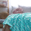 Fleece Throw Blanket Green 50" x 60" Tear-Resistant 3