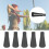 Rubber Arrowheads 8mm 10PCS for Blunt Game Practice 7