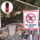 OUNONA Solar Strobe Warning Light Red Waterproof 8