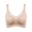 Womens Mesh V Neck Wireless Bra Full Coverage Padded-Color XXL 1