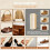 Rubber Shoe Brush for Suede 1pc Wooden Handle 5