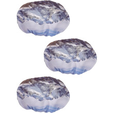 Lot de 3 housses de protection anti-rayures pour masque de ski, étui de rangement inclus.