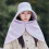 Outdoor Sun Hat Polyester Fisherman Hat Full Face-Khaki 7