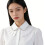 Women False Lapel Collar Luxurious Pearls Spread False-White 3