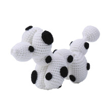 DIY Dog Crochet Kits for Beginners, DIY Crochet Starter with Yarn, Crochet Hook, Needle, Knitting Marker, Plastic Eye