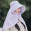 Oversized Brimmed Sun Protections Cap Breathable Quick-Black 8