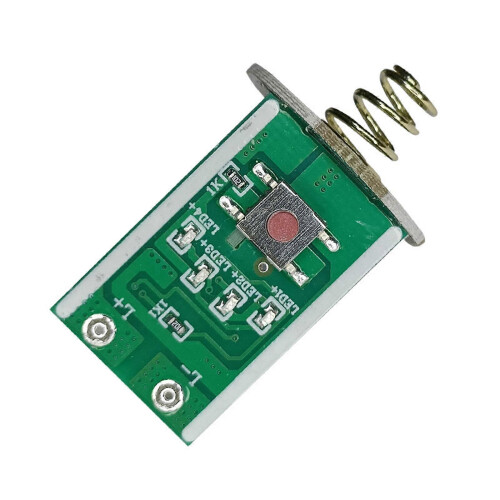 (micro usb interface) Adjustable Brightness Flashlights Driver Board For 18650/26650 Lithiums Batteries With 3/5Level Power Display Mode