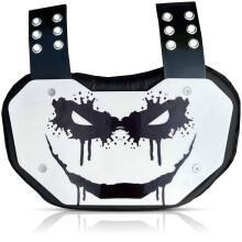 (clown) Durability Football Lower Back Protectors Board Comfortable Cover Stylish Enhances Spinal Protecting During Contact Sport Multicolor