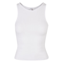 (8 UK, White) Build Your Brand Womens/Ladies Racerback Tank Top