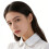 Women False Lapel Collar Luxurious Pearls Spread False-White 9