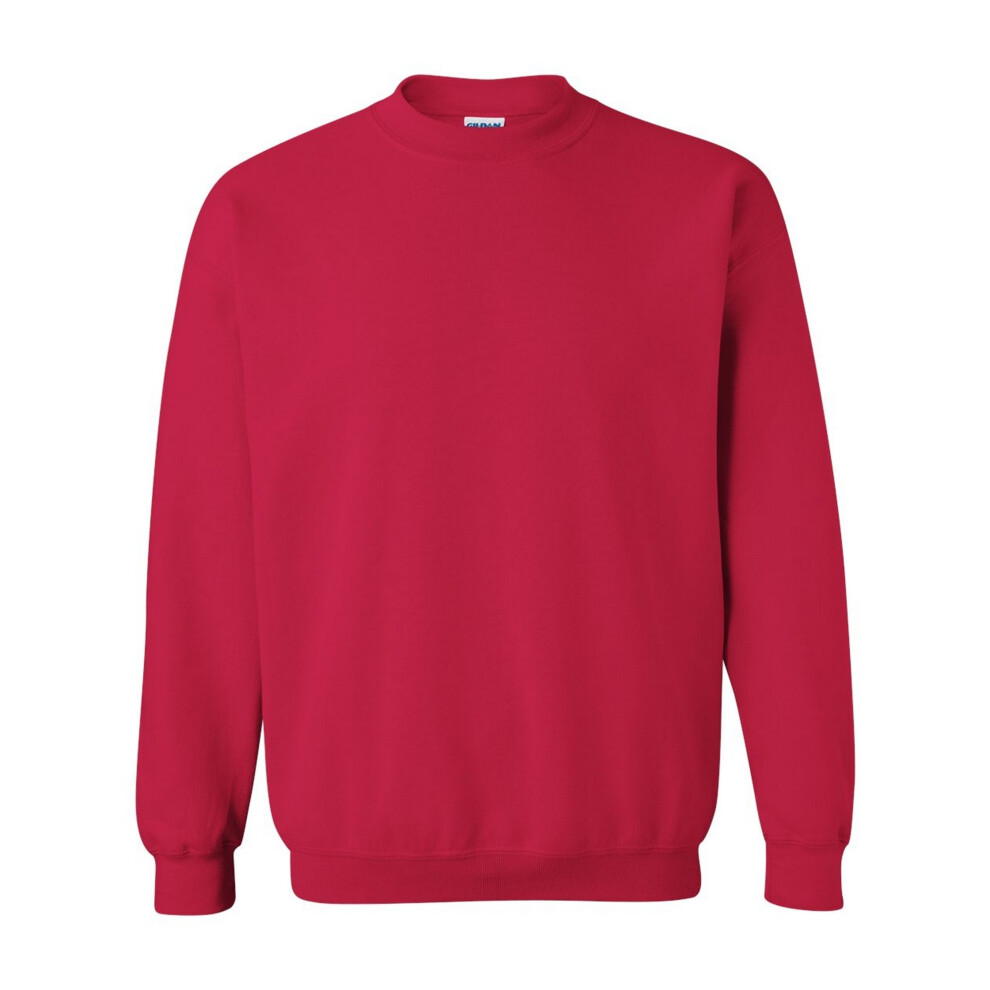 Gildan (3Xl, Cherry Red) Heavy Blend Unisex Adult Crewneck Sweatshirt