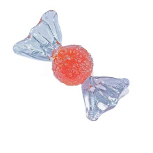 (4) Glass Sweets Figurines Glass Sweets Ornament Glass Colorful Candy Statue for Wedding Birthday Party Home Decorations Multicolor