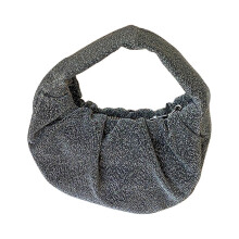 (Gray) Women Dating Bag Fashion Handbag All-matching Dumplings Bag Aesthetic Daily Bag Korean Styles Moon Bag Yellow