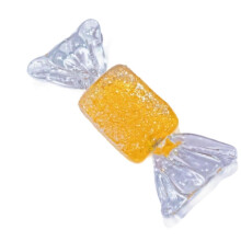 (8) Glass Sweets Figurines Glass Sweets Ornament Glass Colorful Candy Statue for Wedding Birthday Party Home Decorations Multicolor