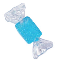 (7) Glass Sweets Figurines Glass Sweets Ornament Glass Colorful Candy Statue for Wedding Birthday Party Home Decorations Multicolor