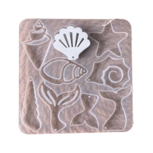 (03) Marine Animal Earring Molds Necklace Jewelry Pendant Making Molds DIY Crafts Keychain Pendant Molds Gift for Women Girl