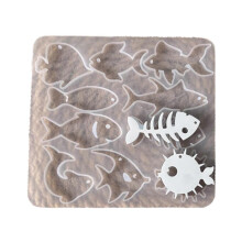 (02) Marine Animal Earring Molds Necklace Jewelry Pendant Making Molds DIY Crafts Keychain Pendant Molds Gift for Women Girl