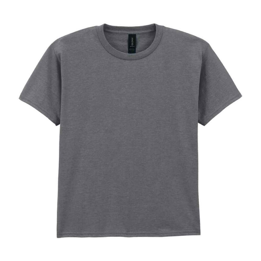 Gildan (3-4 Years, Graphite Heather) Childrens/Kids Softstyle T-Shirt