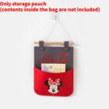 (Minnie 36cm) Wall Multipurpose Felt Organizer With Cartoon Mickey Design Printed Minnie