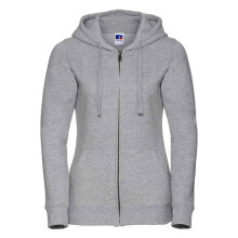 (XL, Light Oxford) Russell Womens/Ladies Authentic Full Zip Hoodie