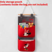 (Minnie 54cm) Wall Multipurpose Felt Organizer With Cartoon Mickey Design Printed Minnie