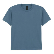 (7-8 Years, Indigo Blue) Gildan Childrens/Kids Softstyle Plain T-Shirt