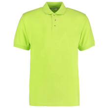 (XL, Lime Green) Kustom Kit Mens Workwear Heather Polo Shirt