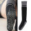 Women's Cotton Knee Length Compressed Socks with Grip For-White 3