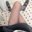 Stylish Sheer Tights With Rhombic Grid Pattern-White 10