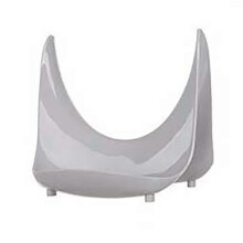 (Grey) BoSaiD Plastic Pan Pot Lid Cover Rack Cutting Board Storage Holder Shelf Kitchen Stand