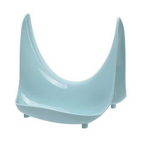 (Blue) BoSaiD Plastic Pan Pot Lid Cover Rack Cutting Board Storage Holder Shelf Kitchen Stand