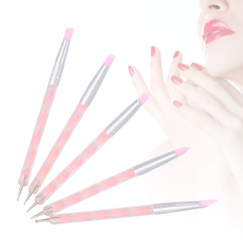 Outil expert pour nail art, conception à double embout pour une application précise, kit de manucure facile à manipuler et à utiliser. 1