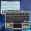 Luminous Wireless Keyboard Rechargeable Touchpad Keyboard  Keypads for Phone PC Tablet Gaming White 2