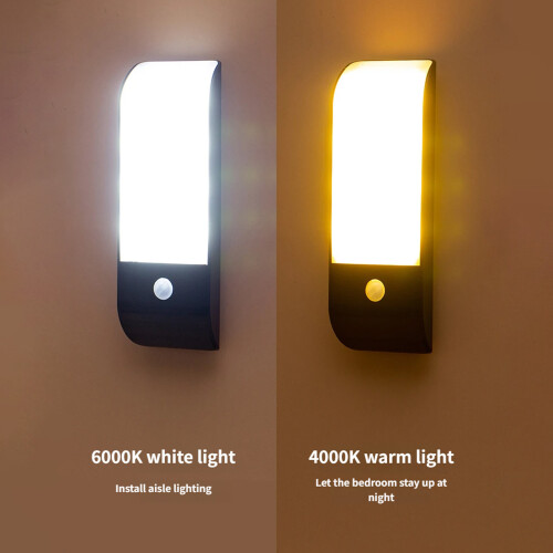 USB Rechargeable Motion Sensing LED Night-White cold light 2