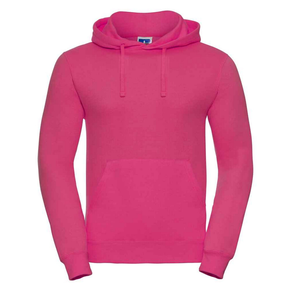 Russell (Xs, Fuchsia) Mens Plain Hoodie