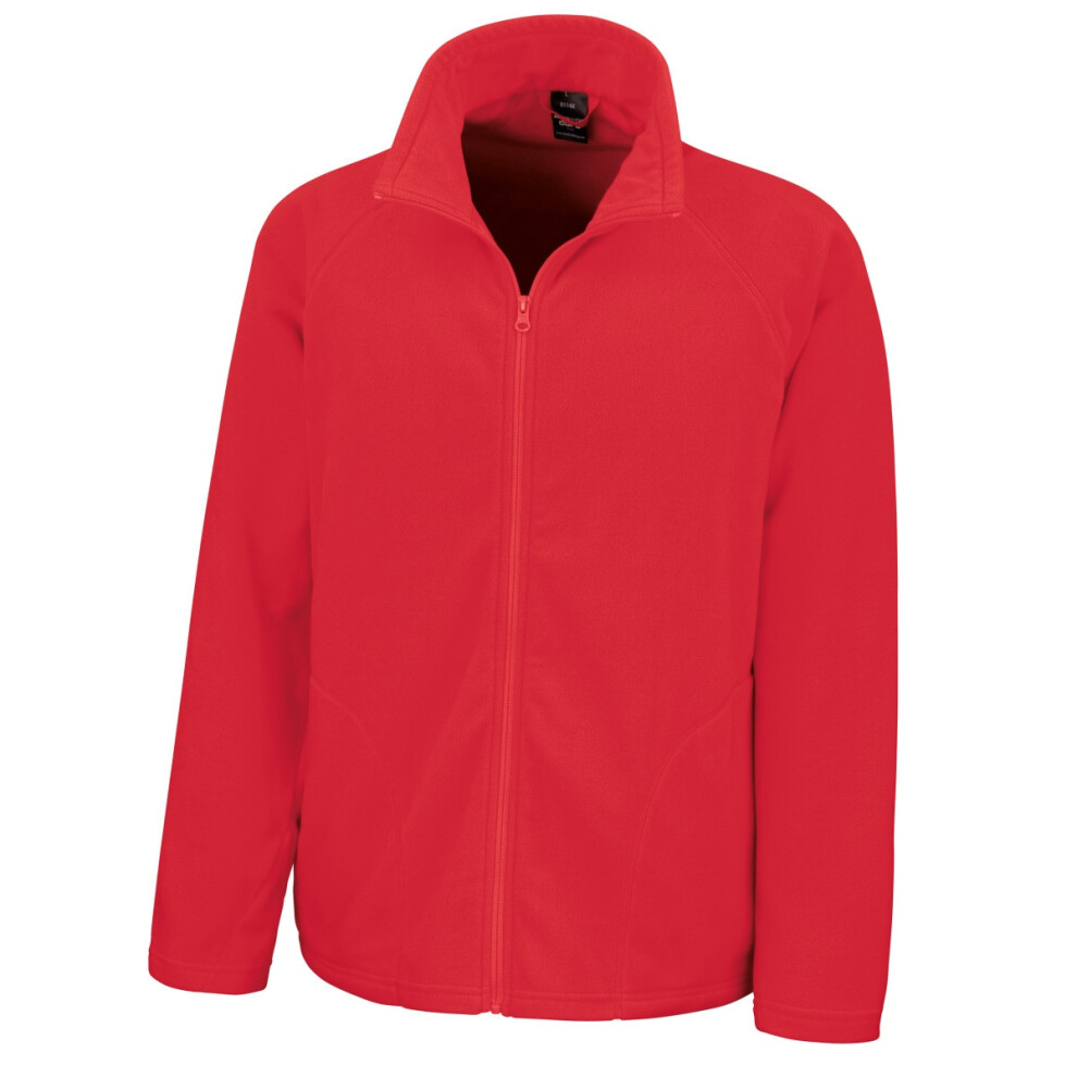 Result (Xs, Red) Core Mens Micron Anti Pill Fleece Jacket