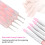Outil expert pour nail art, conception à double embout pour une application précise, kit de manucure facile à manipuler et à utiliser. 4