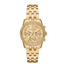 Michael Kors MK7530 Mini Bryant Pave Gold-Tone Watch