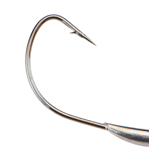 (1 5pcs 2g) Hameçons Plombés Soft Bait Ventre Large