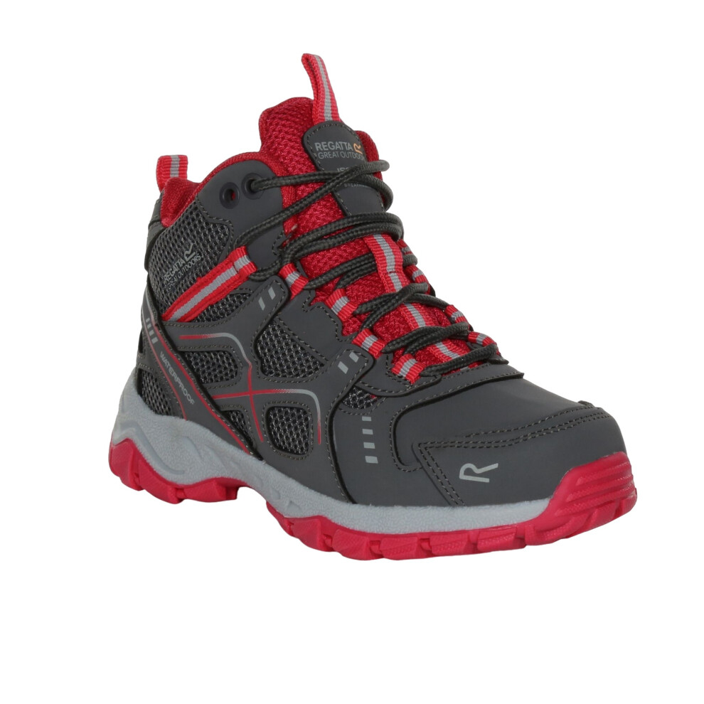Regatta (10 Uk Child, Granite/Pink Potion) Childrens/Kids Vendeavour Walking Boots