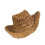 Cornhusk Straw Victorian Hat With Openwork Accents-Khaki 1